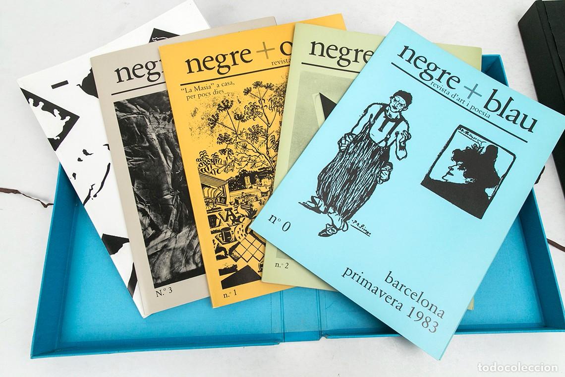 Libros de segunda mano: NEGRE + BLAU - 20 N&Uacute;MEROS (TODOS) - THARRATS - Foto 6