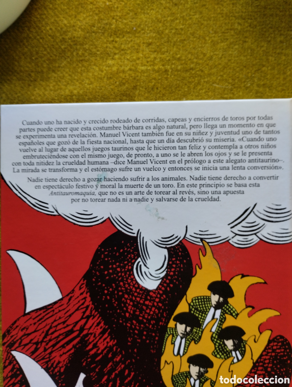 Libros de segunda mano: ANTITAUROMAQUIA, MANUEL VICENT - Foto 2