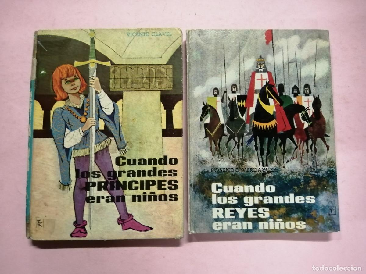 Libros de segunda mano: CUANDO LOS GRANDES PRINCIPES ERAN NI&Ntilde;OS - CUANDO LOS GRANDES REYES ERAN NI&Ntilde;OS