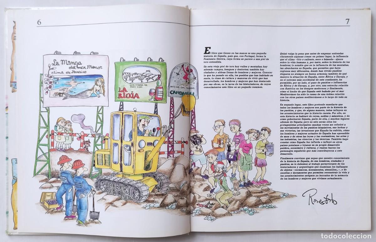 Libros de segunda mano: HISTORIA DE ESPA&Ntilde;A. ILUSTRADA CON PRECIOSOS DIBUJOS. - Foto 3