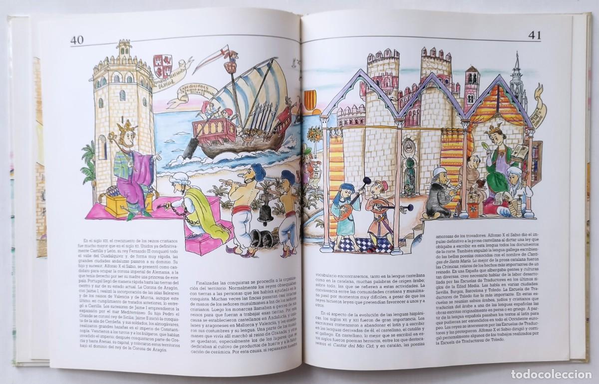 Libros de segunda mano: HISTORIA DE ESPA&Ntilde;A. ILUSTRADA CON PRECIOSOS DIBUJOS. - Foto 4