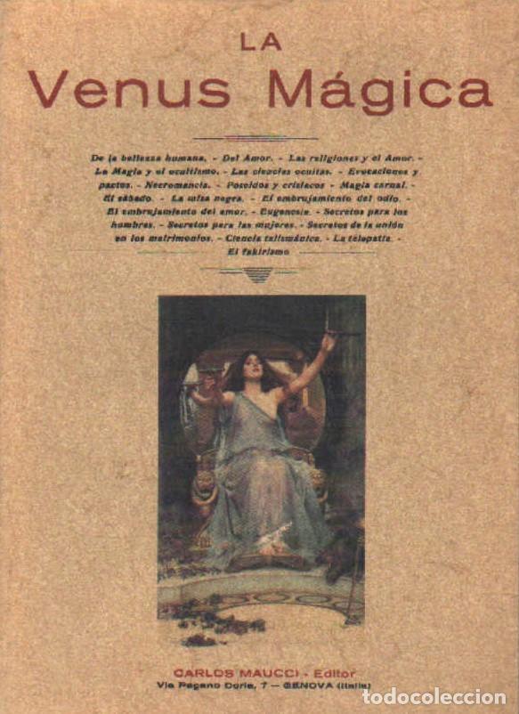Libros de segunda mano: LA VENUS M&Aacute;GICA (ED. FACS&Iacute;MIL). AN&Oacute;NIMO. - A-MITO-092 - Foto 1