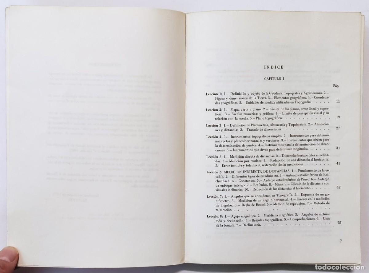 Libros de segunda mano: TOPOGRAF&Iacute;A Y REPLANTEOS. LUIS MART&Iacute;N MOREJ&Oacute;N. - Foto 3