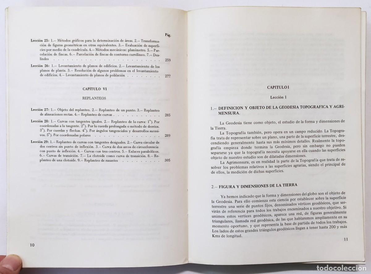 Libros de segunda mano: TOPOGRAF&Iacute;A Y REPLANTEOS. LUIS MART&Iacute;N MOREJ&Oacute;N. - Foto 5