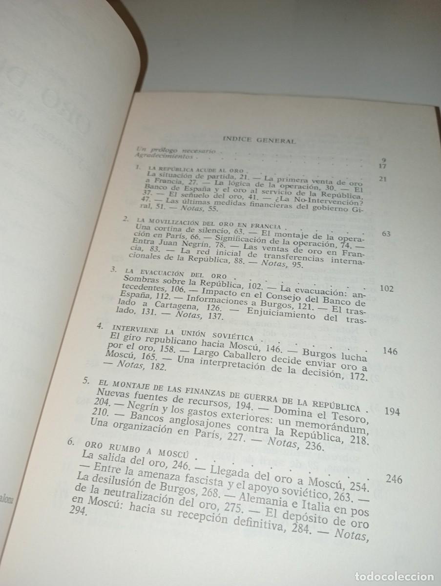 Libros de segunda mano: El oro de Mosc&uacute;. &Aacute;ngel Vi&ntilde;as - Foto 5