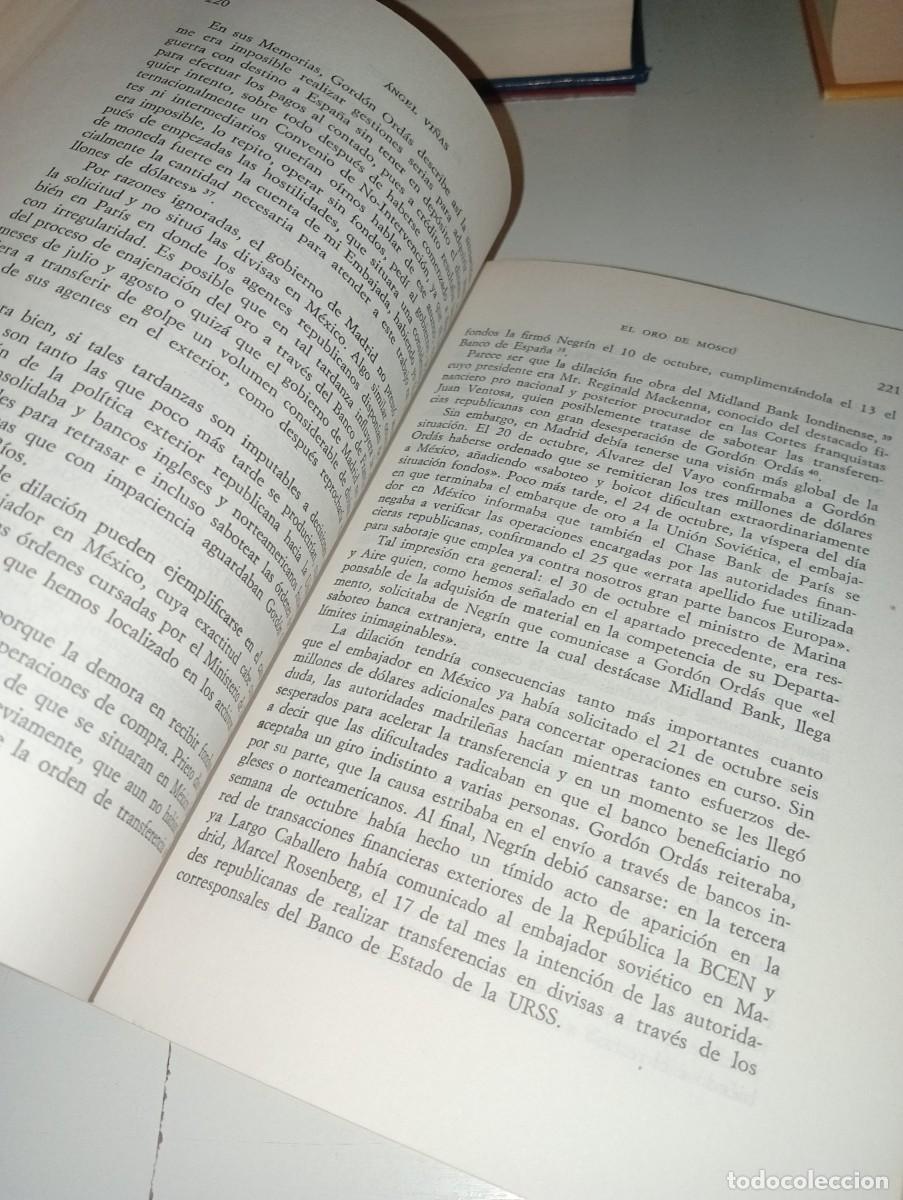 Libros de segunda mano: El oro de Mosc&uacute;. &Aacute;ngel Vi&ntilde;as - Foto 7