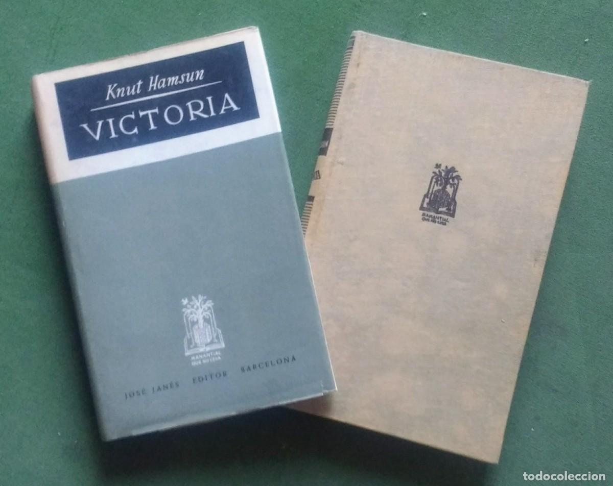 Libros de segunda mano: VICTORIA - KNUT HAMSUN - JOS&Eacute; JAN&Eacute;S EDITOR - 2&ordf; ed. 1951. - Foto 1