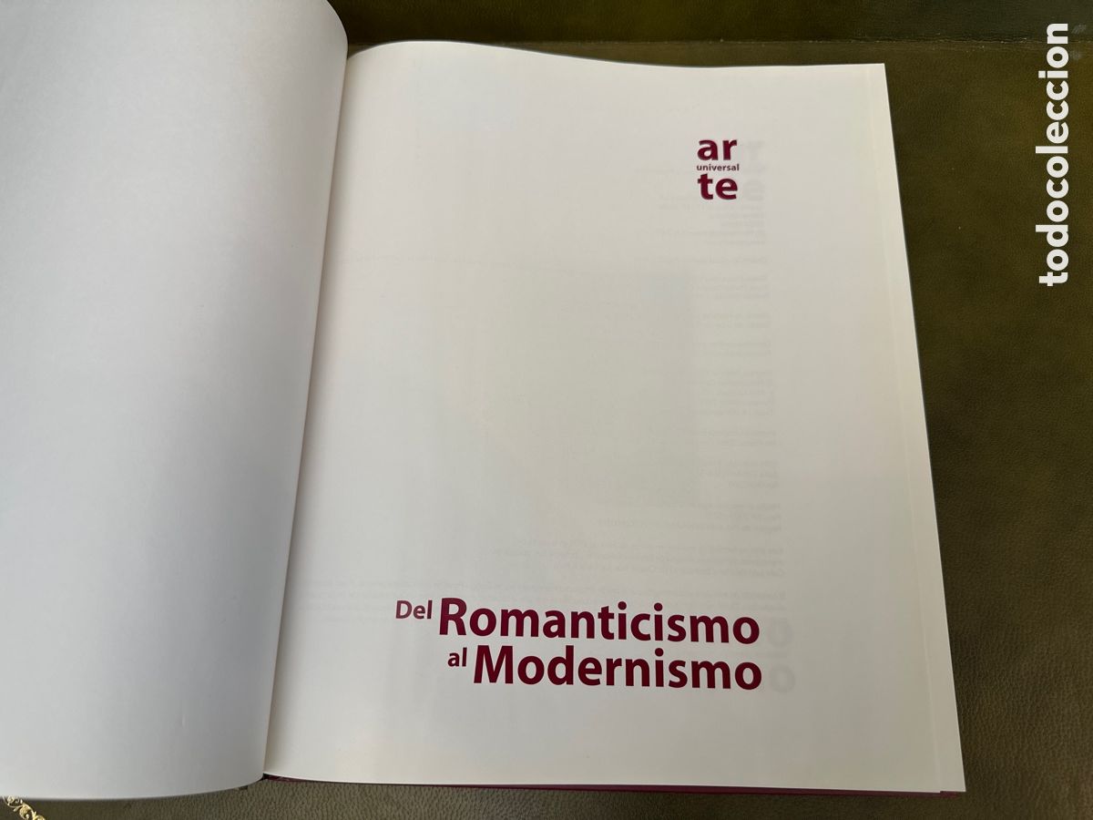 Libros de segunda mano: DEL ROMANTICISMO AL MODERNISMO. ARTE UNIVERSAL - Foto 2