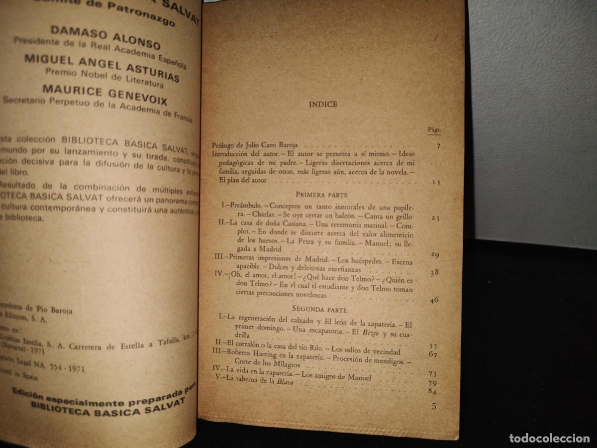 Libros de segunda mano: 152- LA BUSCA - PIO BAROJA - SALVAT - Foto 4