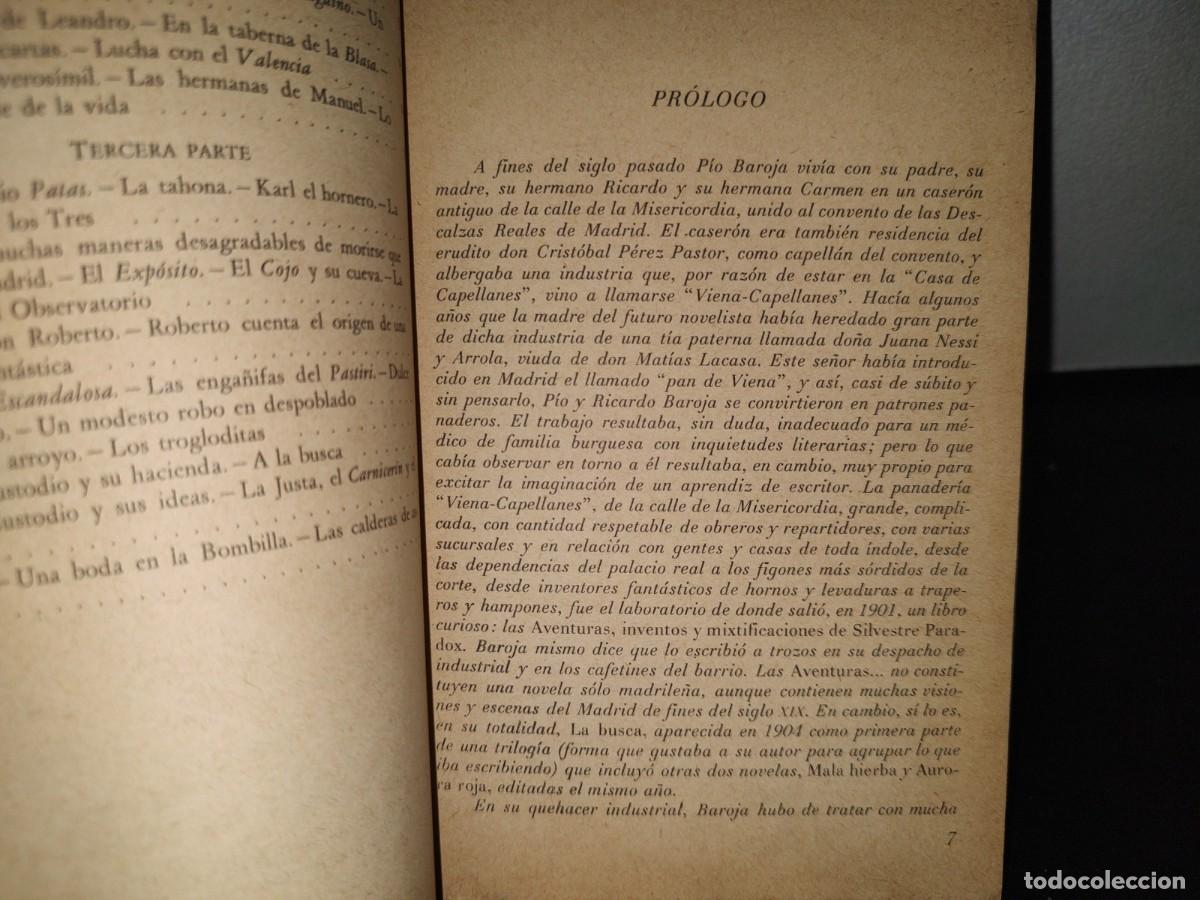 Libros de segunda mano: 152- LA BUSCA - PIO BAROJA - SALVAT - Foto 6