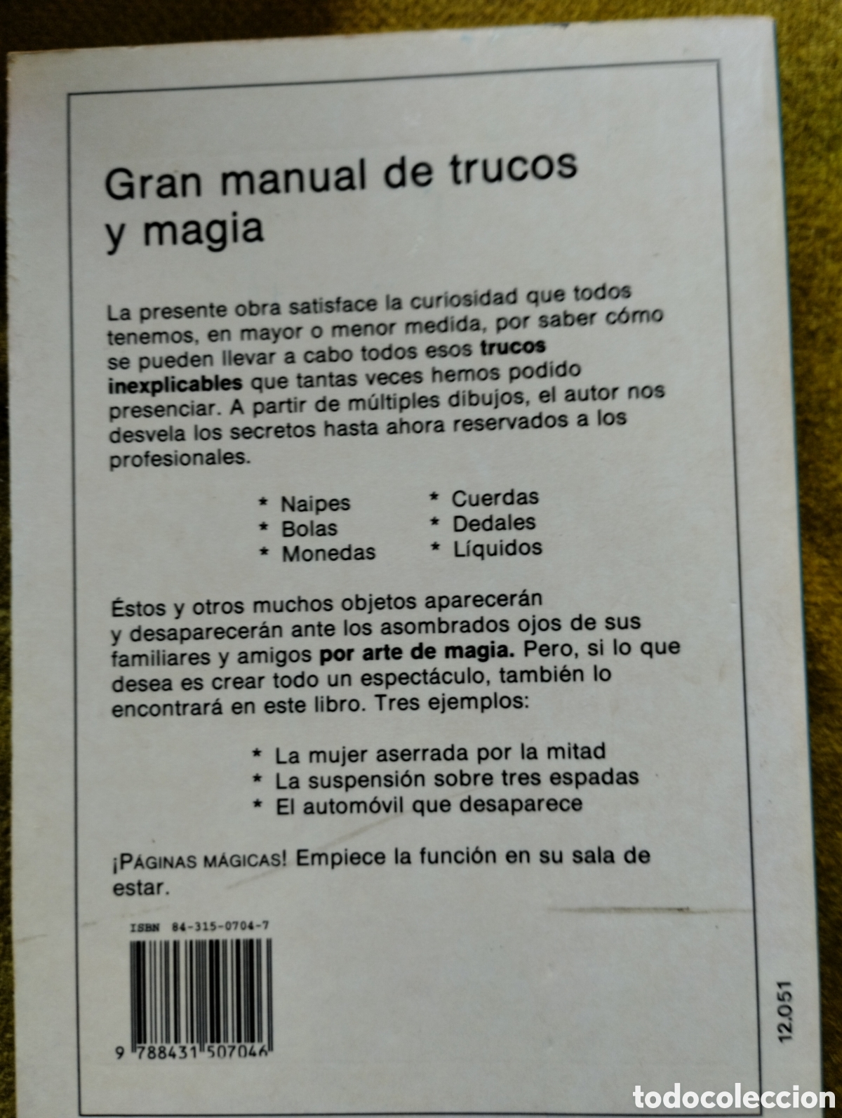 Libros de segunda mano: GRAN MANUAL DE TRUCOS Y MAGIA - Foto 2