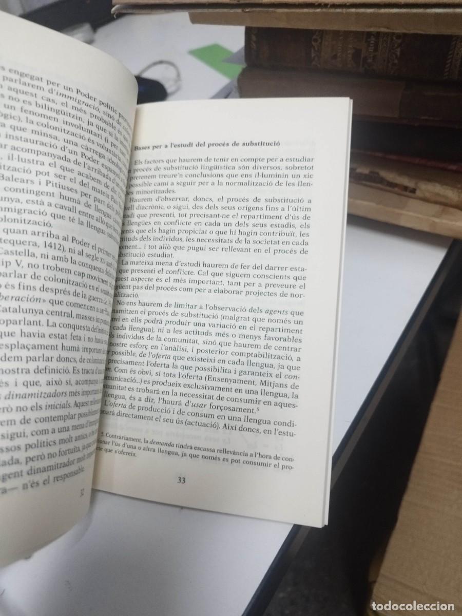 Libros de segunda mano: Els espais compartits en loferta ling&uuml;&iacute;stica. Projecte normalitzaci&oacute;. Josep Ingl&egrave;s. El llamp. - Foto 5