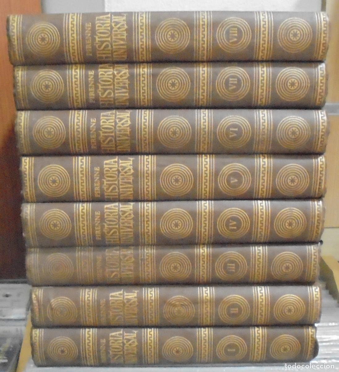 Libros de segunda mano: Historia Universal. Jacques Pirenne. 8 tomos - Foto 1