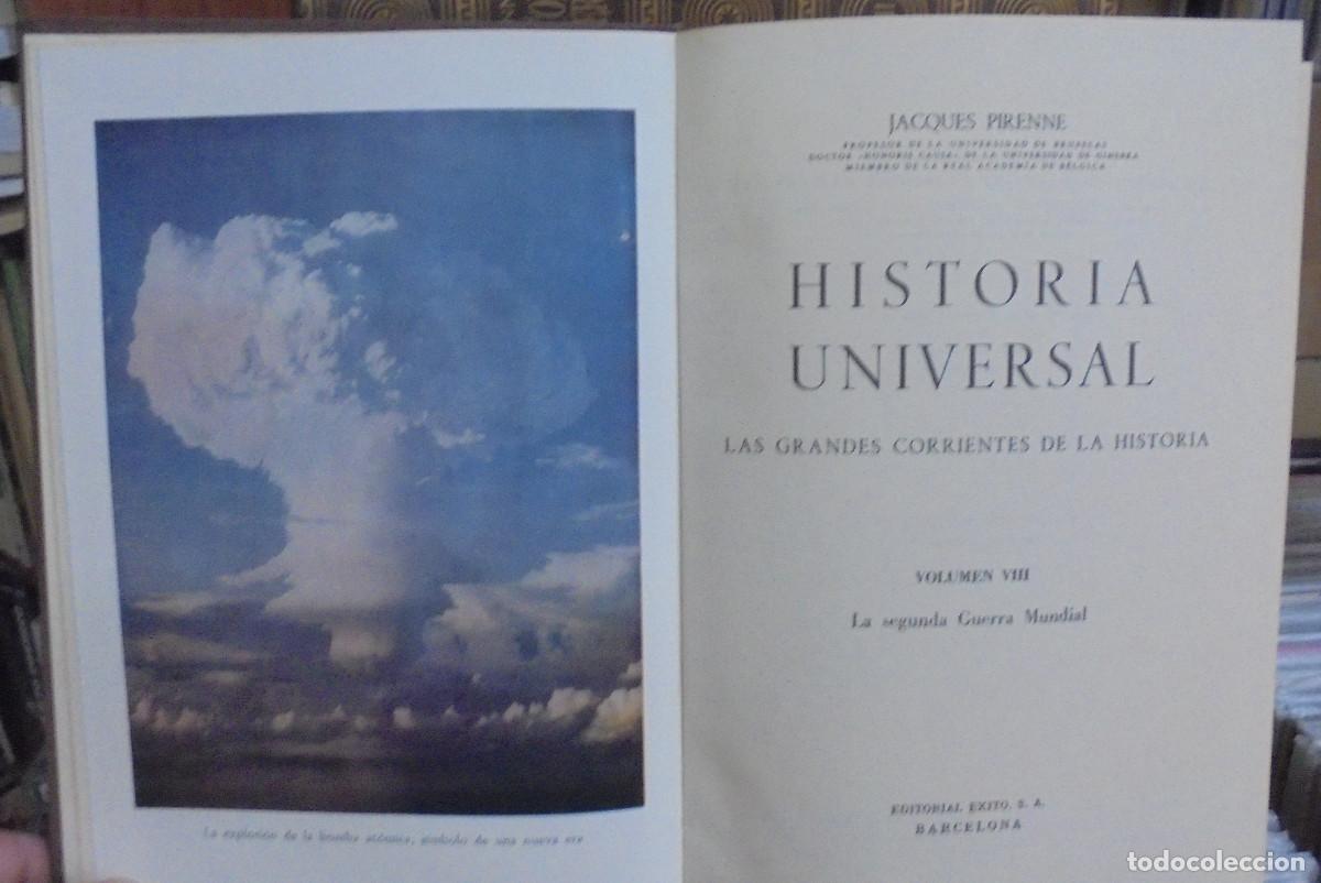 Libros de segunda mano: Historia Universal. Jacques Pirenne. 8 tomos - Foto 2