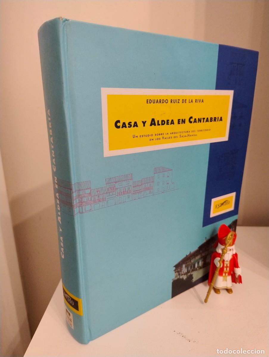Libros de segunda mano: CASA Y ALDEA EN CANTABRIA EDUARDO RUIZ DE LA RIVA - Foto 1