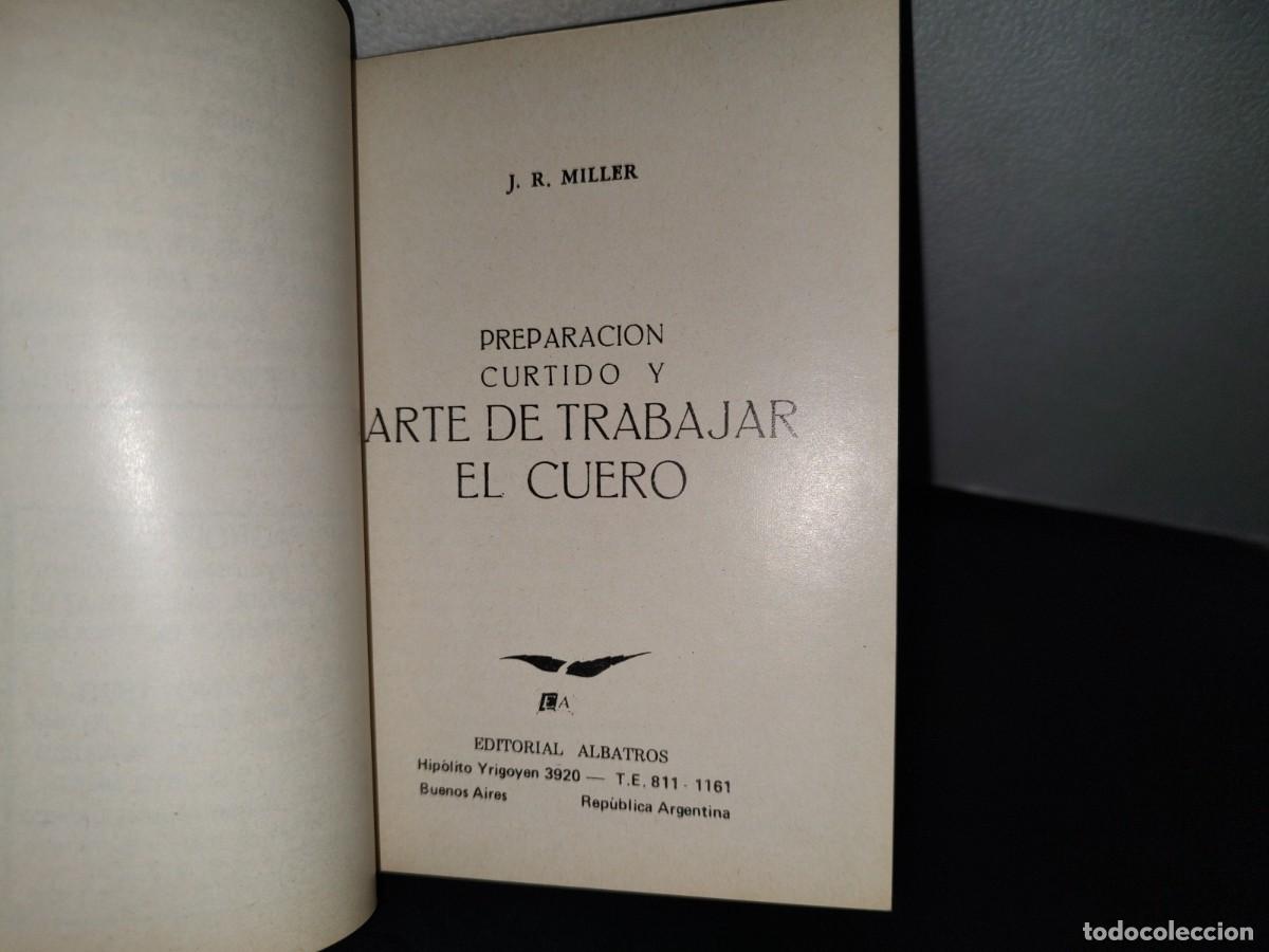 Libros de segunda mano: 152- EL ARTE DE TRABAJAR EL CUERO - MILLER - Foto 4