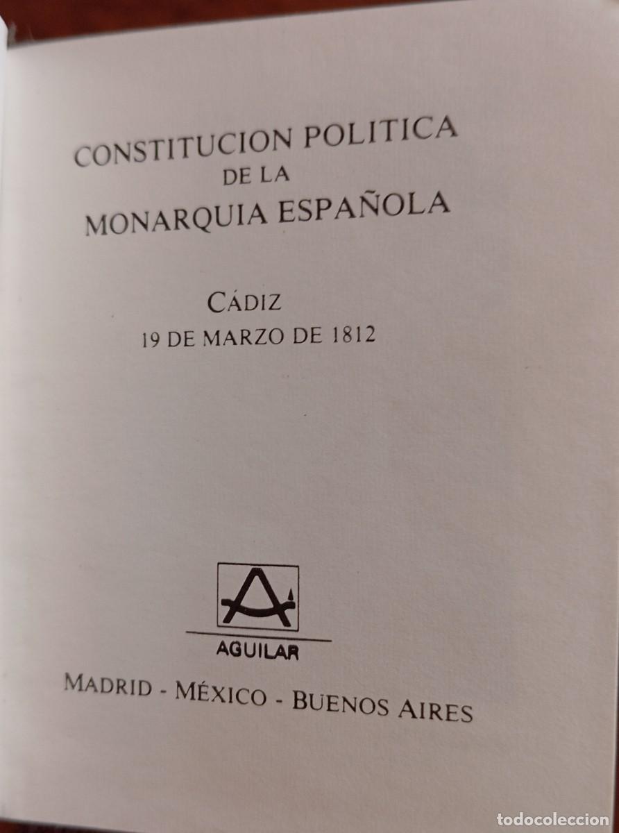 Libros de segunda mano: CONSTITUCION ESPA&Ntilde;OLA DE 1812 - Foto 2
