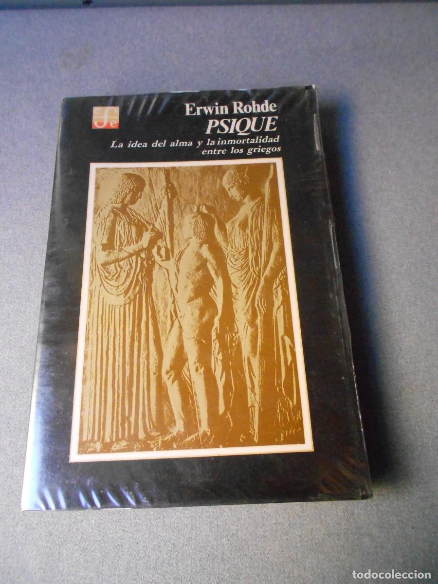 Libros de segunda mano: PSIQUE. LA IDEA DEL ALMA Y LA INMORTALIDAD ENTRE LOS GRIEGOS - Foto 1