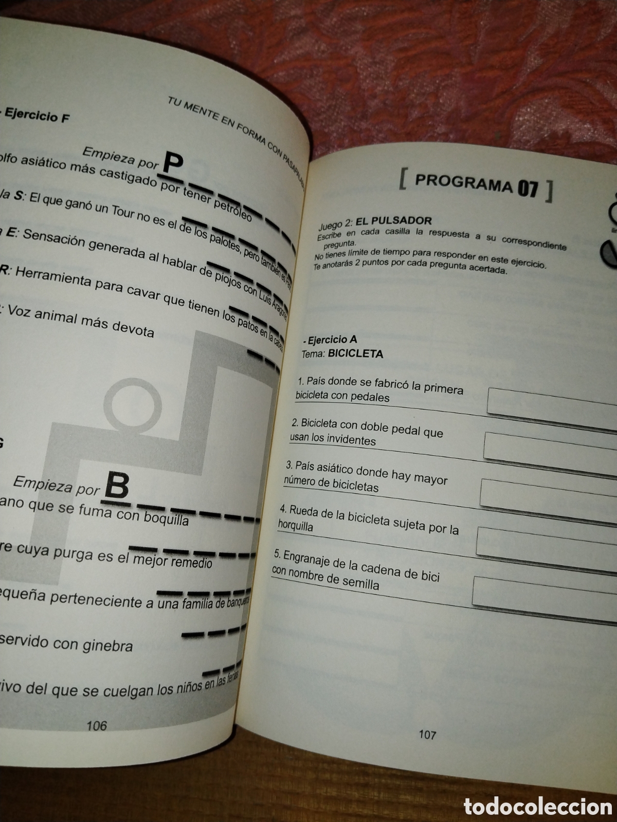 Libros de segunda mano: Tu mente en forma con pasapalabra. Agust&iacute;n Fonseca - Foto 3
