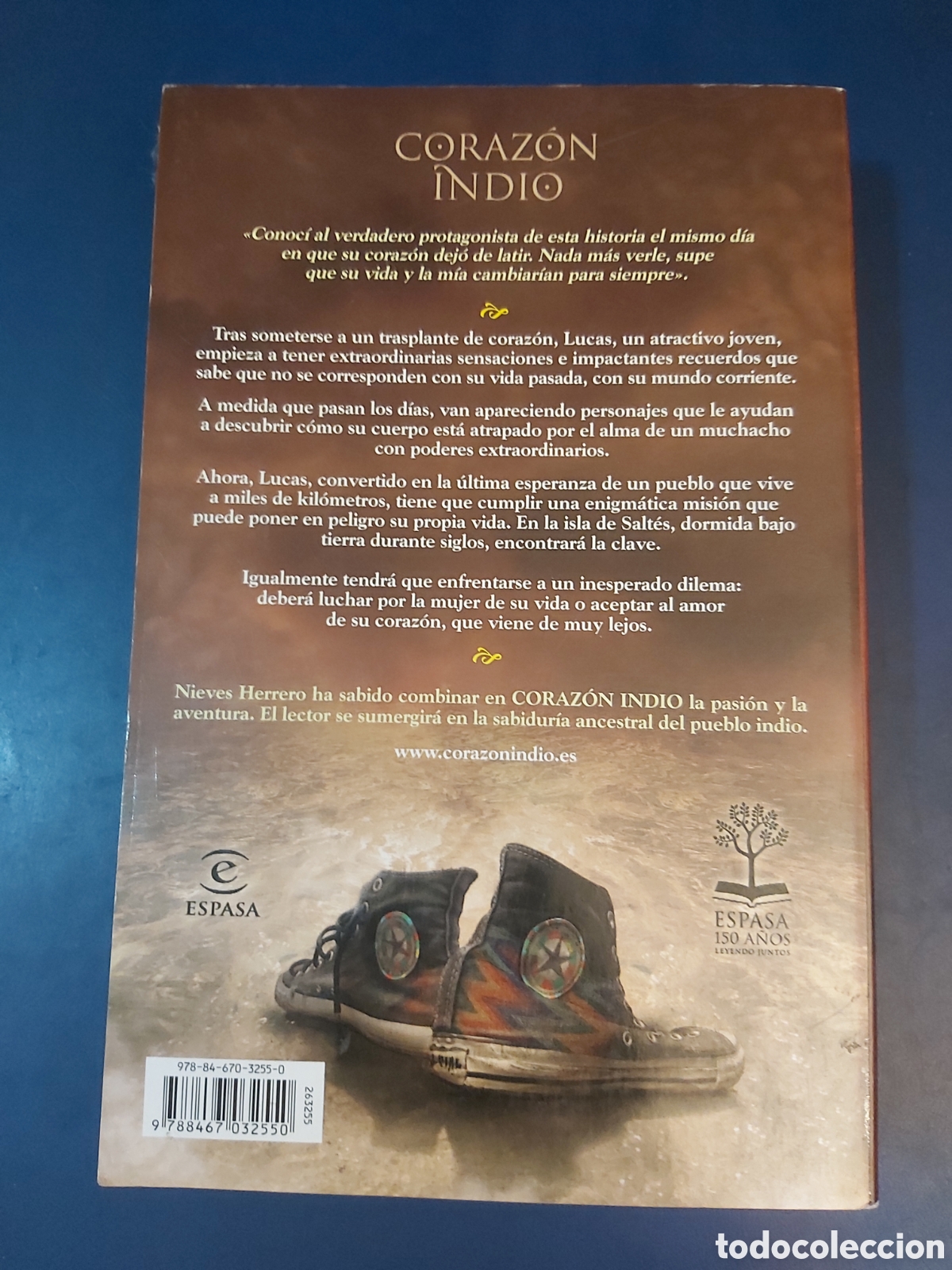 Libros de segunda mano: CORAZ&Oacute;N INDIO NIEVES HERRERO ESPASA 2010 - Foto 3
