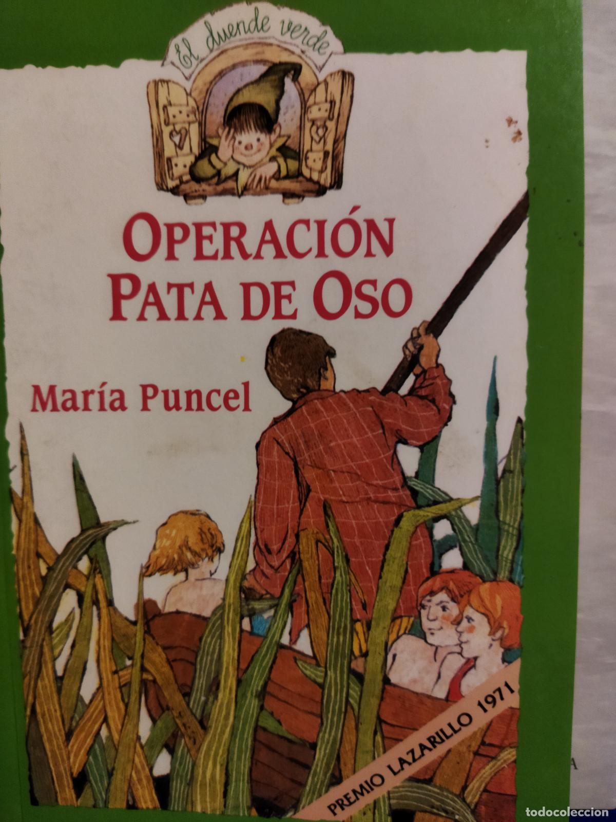 Libros de segunda mano: Operaci&oacute;n pata de oso Maria Puncel Anaya - Foto 1