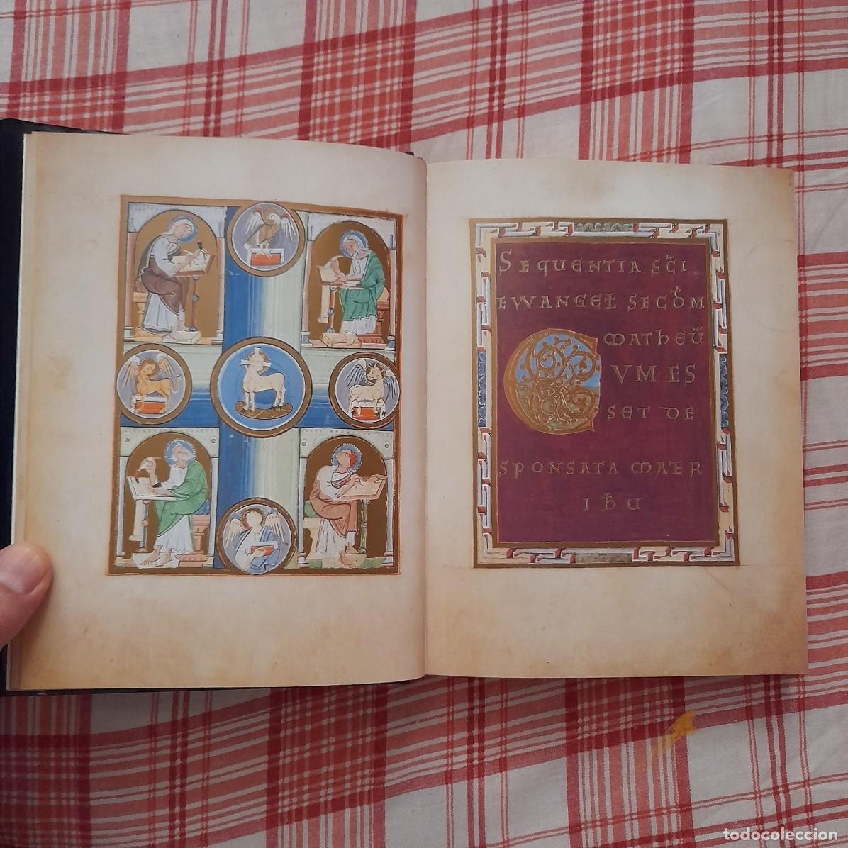 Libros de segunda mano: Facs&iacute;mil &iacute;ntegro evangelario medieval (c&oacute;dice s. XIII) - Foto 3