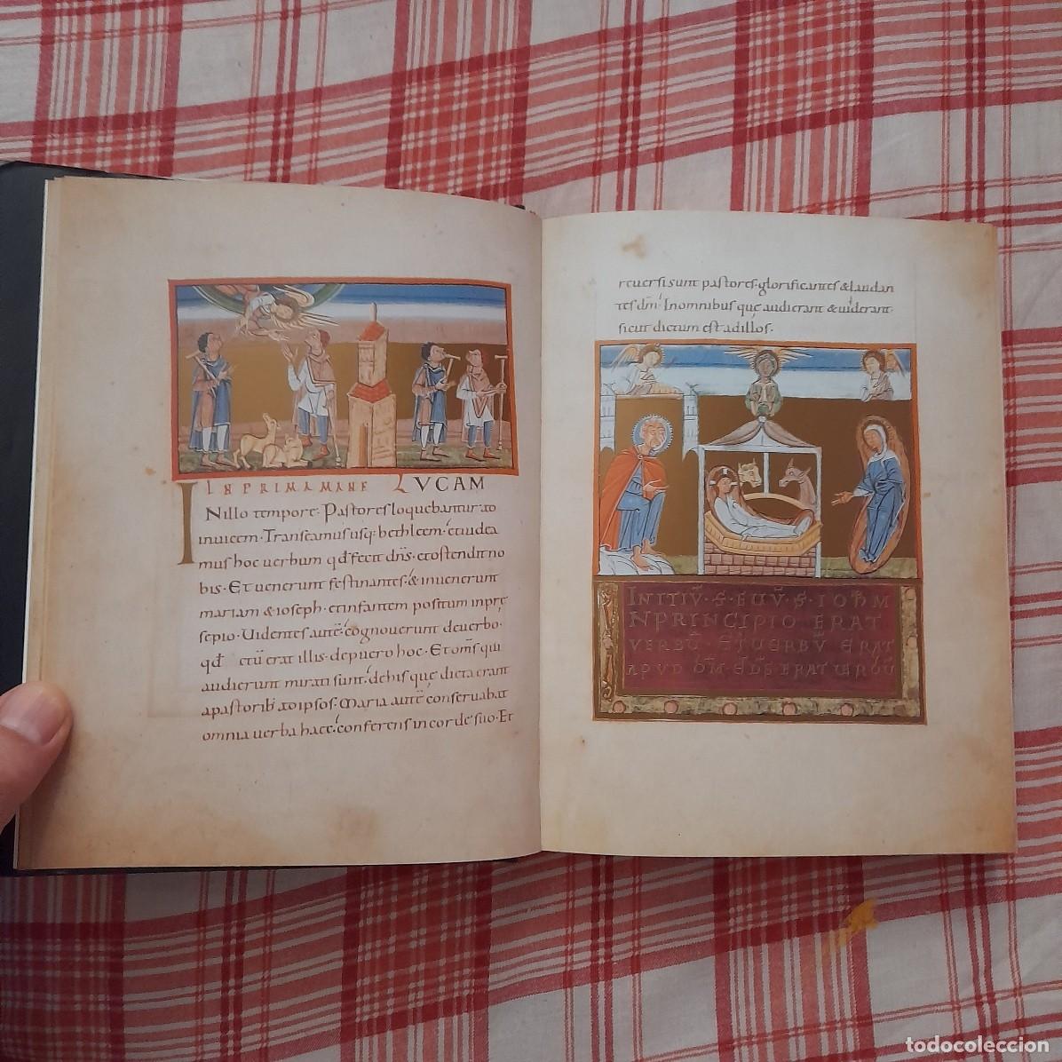Libros de segunda mano: Facs&iacute;mil &iacute;ntegro evangelario medieval (c&oacute;dice s. XIII) - Foto 4