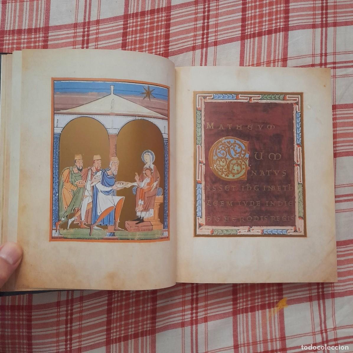 Libros de segunda mano: Facs&iacute;mil &iacute;ntegro evangelario medieval (c&oacute;dice s. XIII) - Foto 5