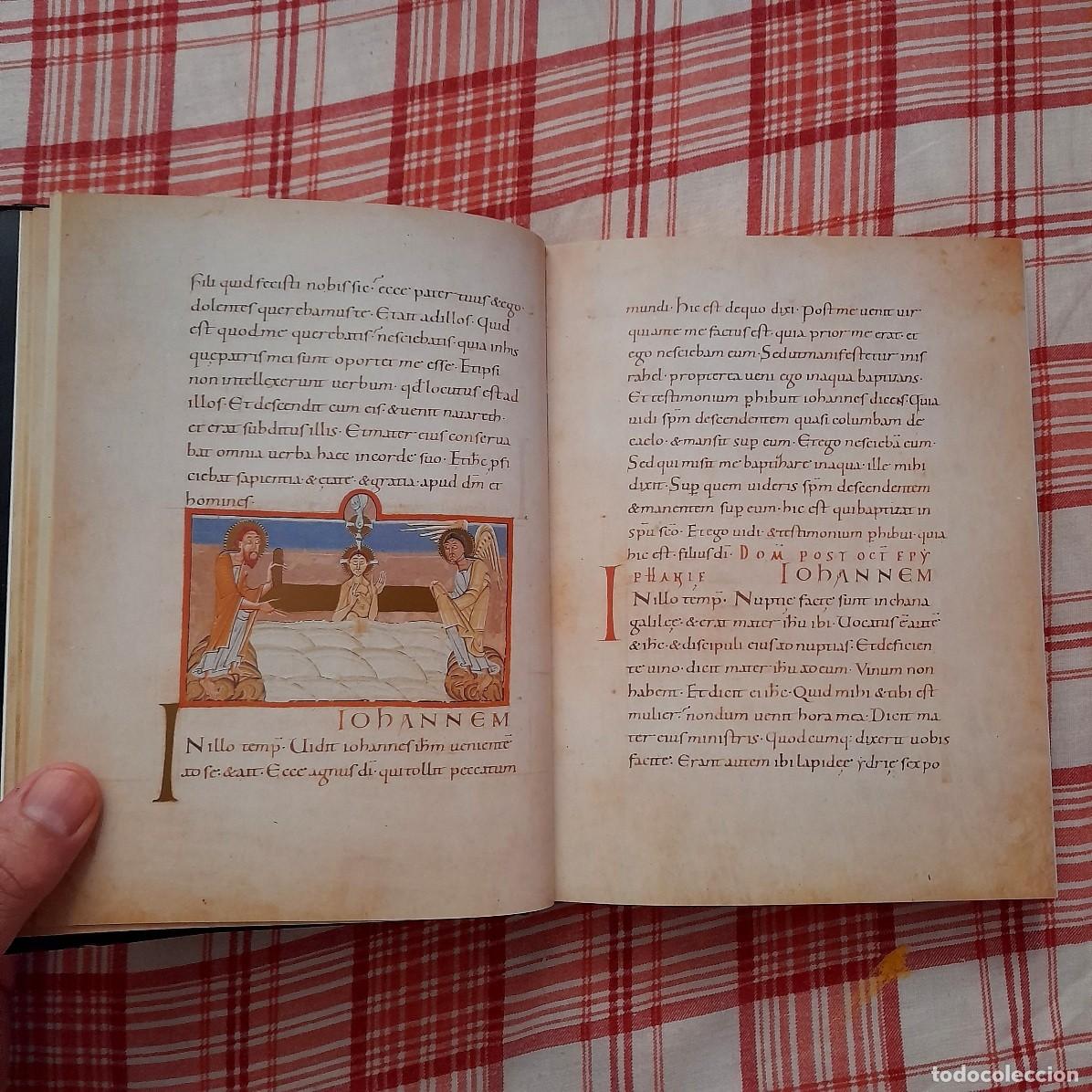 Libros de segunda mano: Facs&iacute;mil &iacute;ntegro evangelario medieval (c&oacute;dice s. XIII) - Foto 6