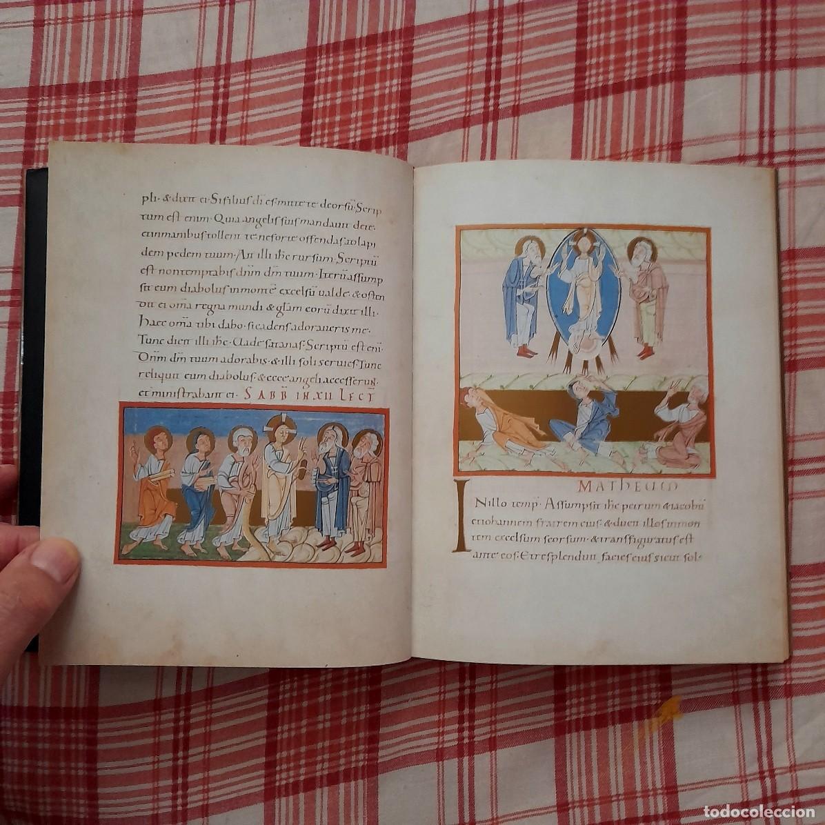 Libros de segunda mano: Facs&iacute;mil &iacute;ntegro evangelario medieval (c&oacute;dice s. XIII) - Foto 7