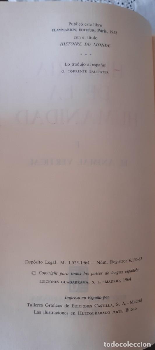 Libros de segunda mano: HISTORIA DE LA HUMANIDAD. JEAN DUCH&Eacute;. 5 TOMOS - Foto 8