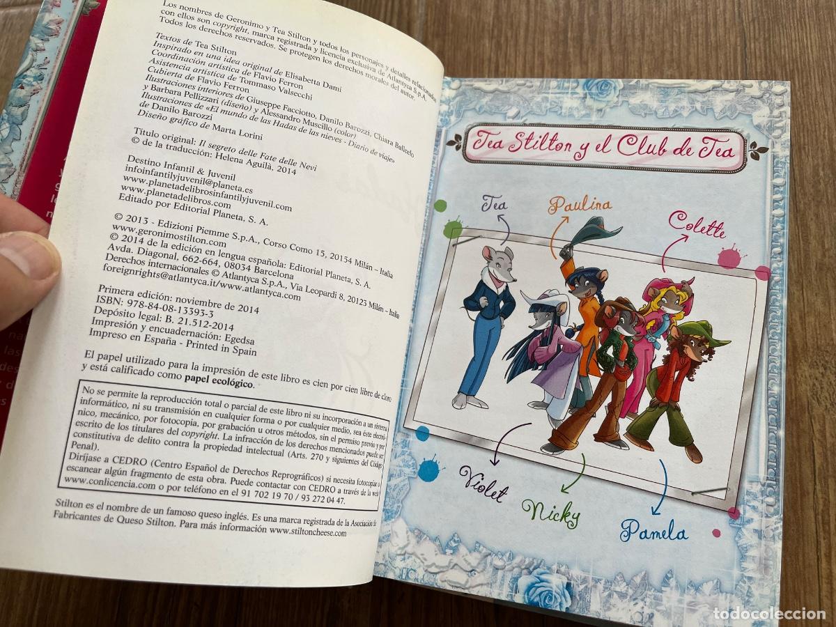 Libros de segunda mano: Libro Tea Stilton, El secreto de las hadas de las nieves, Destino - Foto 8