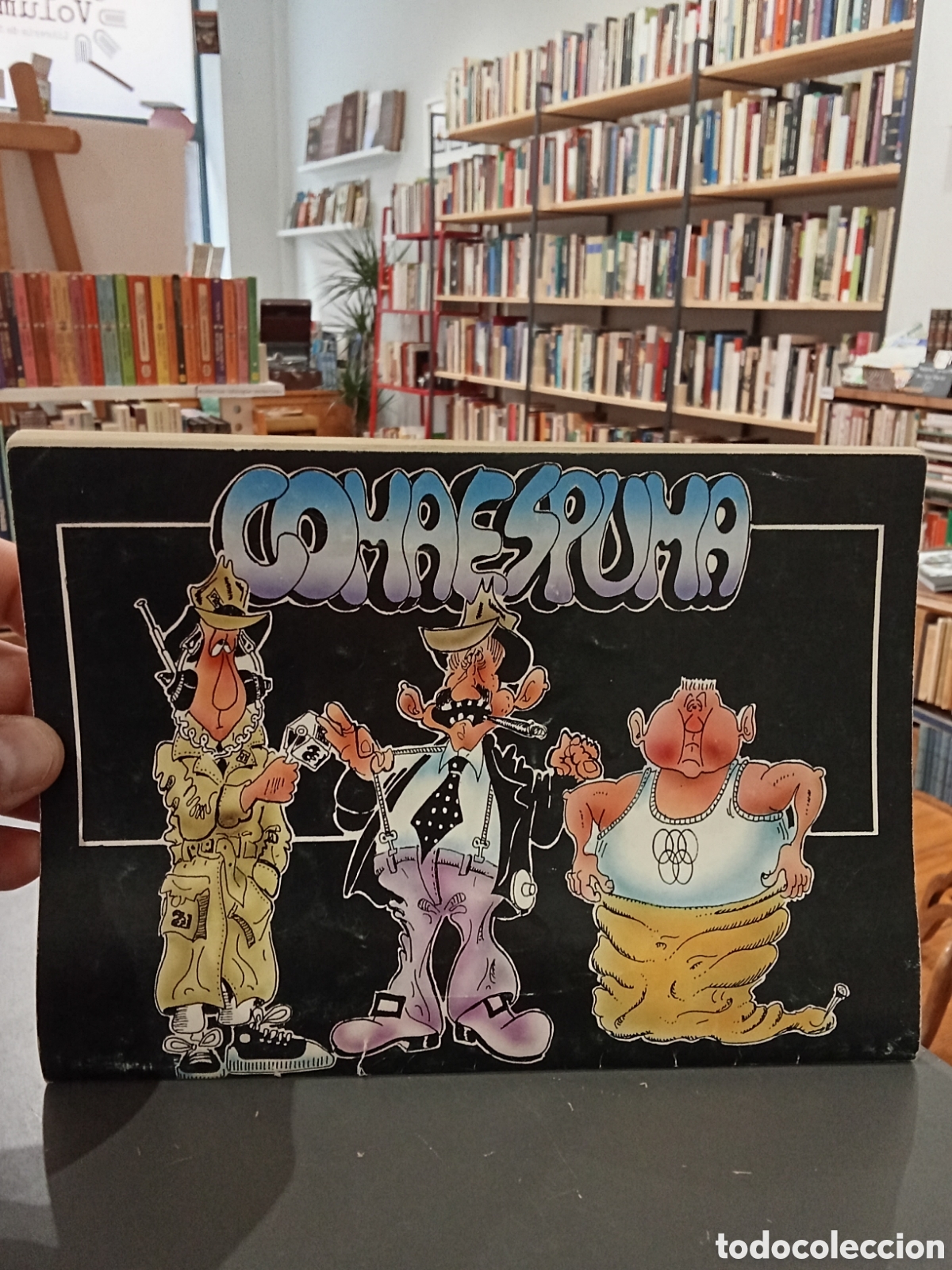 Libros de segunda mano: Pasando Olimpicamente - Gomaespuma - Firmado - Foto 2