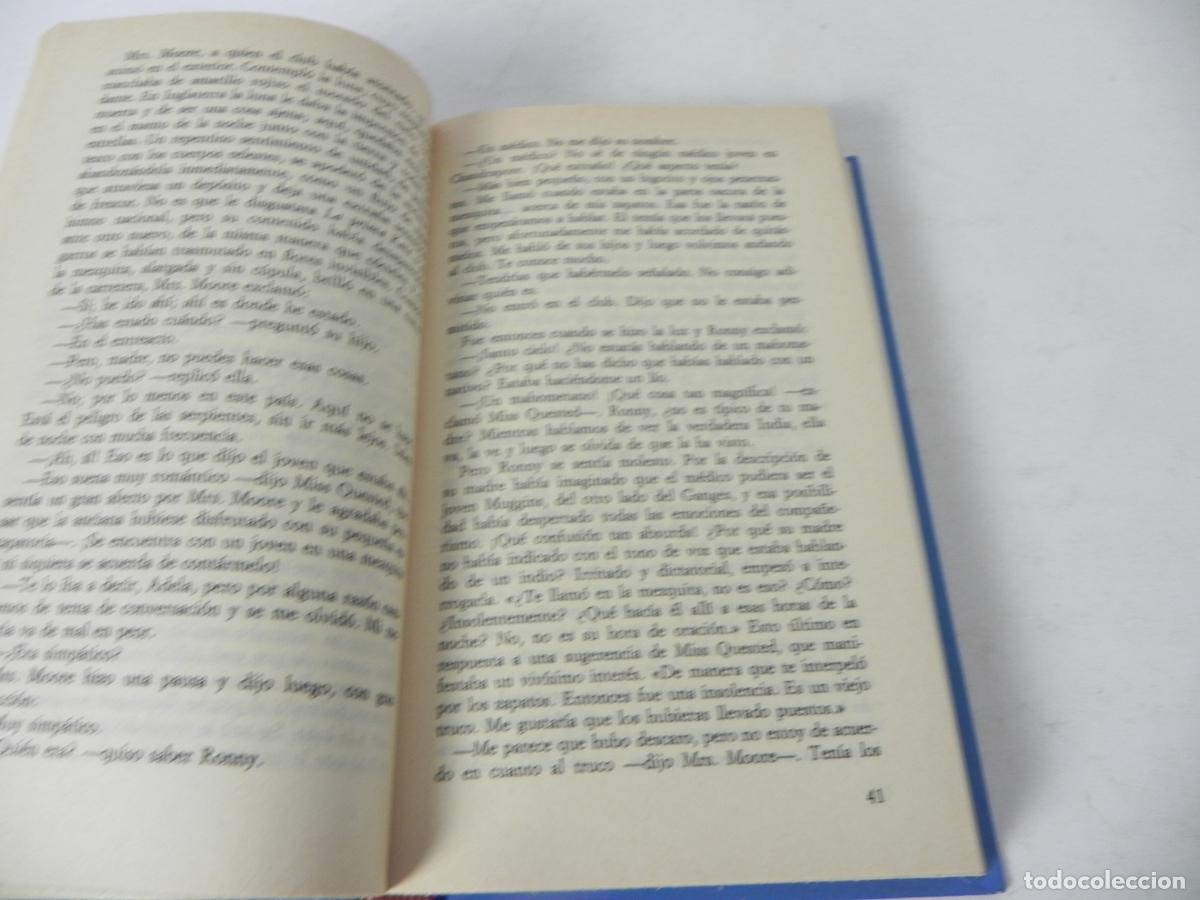 Libros de segunda mano: PASAJE A LA INDIA (E.M.FORSTER) NOVELAS DE CINE N&ordm;16 - ORBIS-1987 - Foto 4