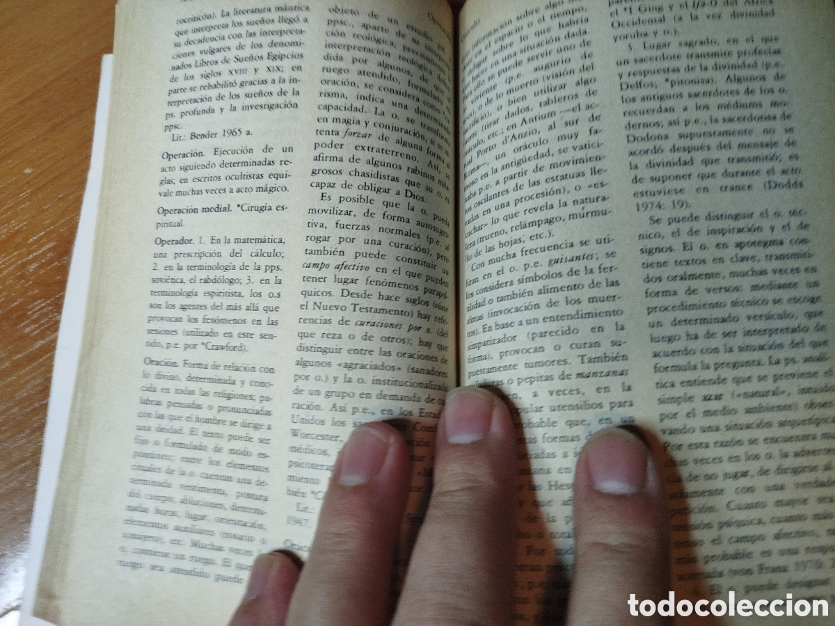 Libros de segunda mano: Diccionario de parapsicolog&iacute;a 2. Werner e bonin - Foto 3