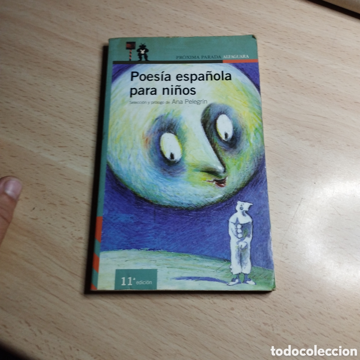 Libros de segunda mano: Poes&iacute;a espa&ntilde;ola para ni&ntilde;os. Ana Pelegrin. 2002. Alfaguara