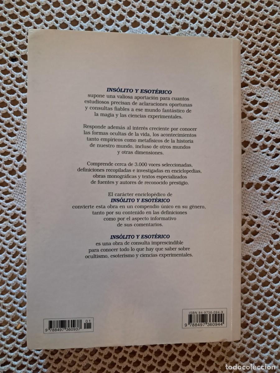 Libros de segunda mano: Ins&oacute;lito y esot&eacute;rico Luis Garrido - Foto 2