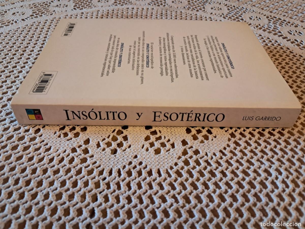 Libros de segunda mano: Ins&oacute;lito y esot&eacute;rico Luis Garrido - Foto 3