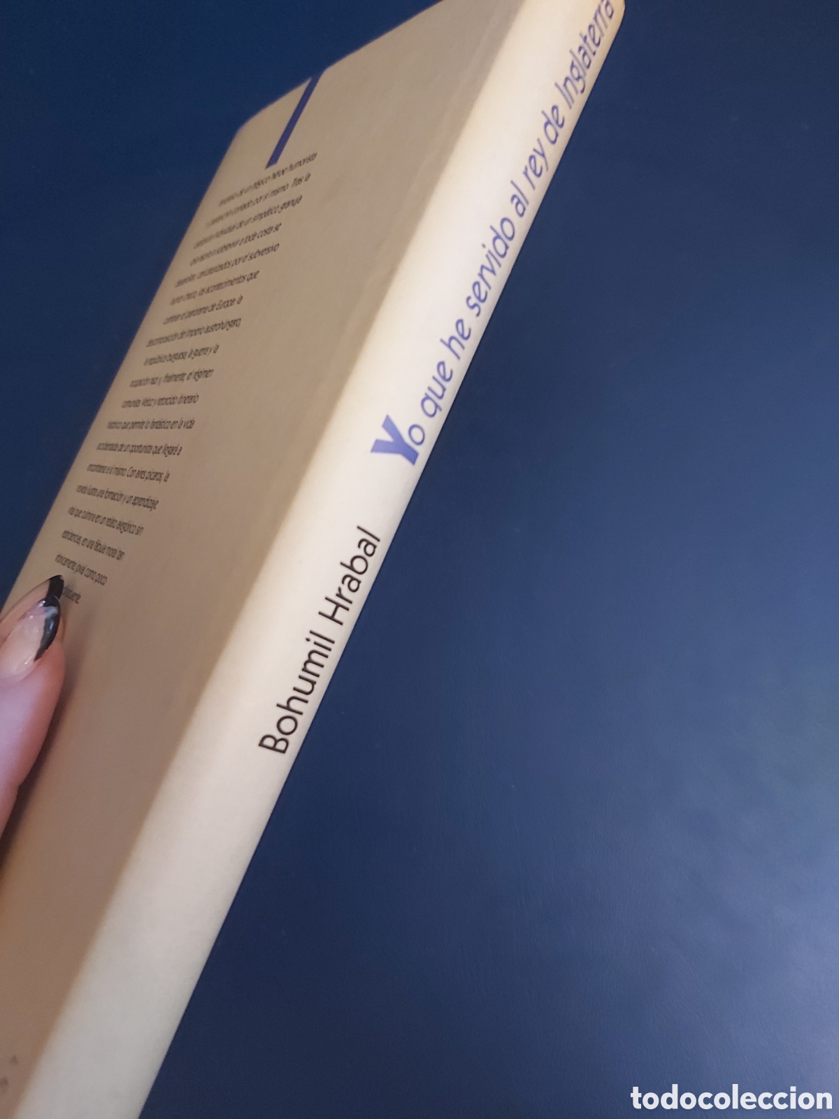 Libros de segunda mano: YO QUE HE SERVIDO AL REY DE INGLATERRA BOHUMIL HRABAL C&Iacute;RCULO DE LECTORES 1990 - Foto 2