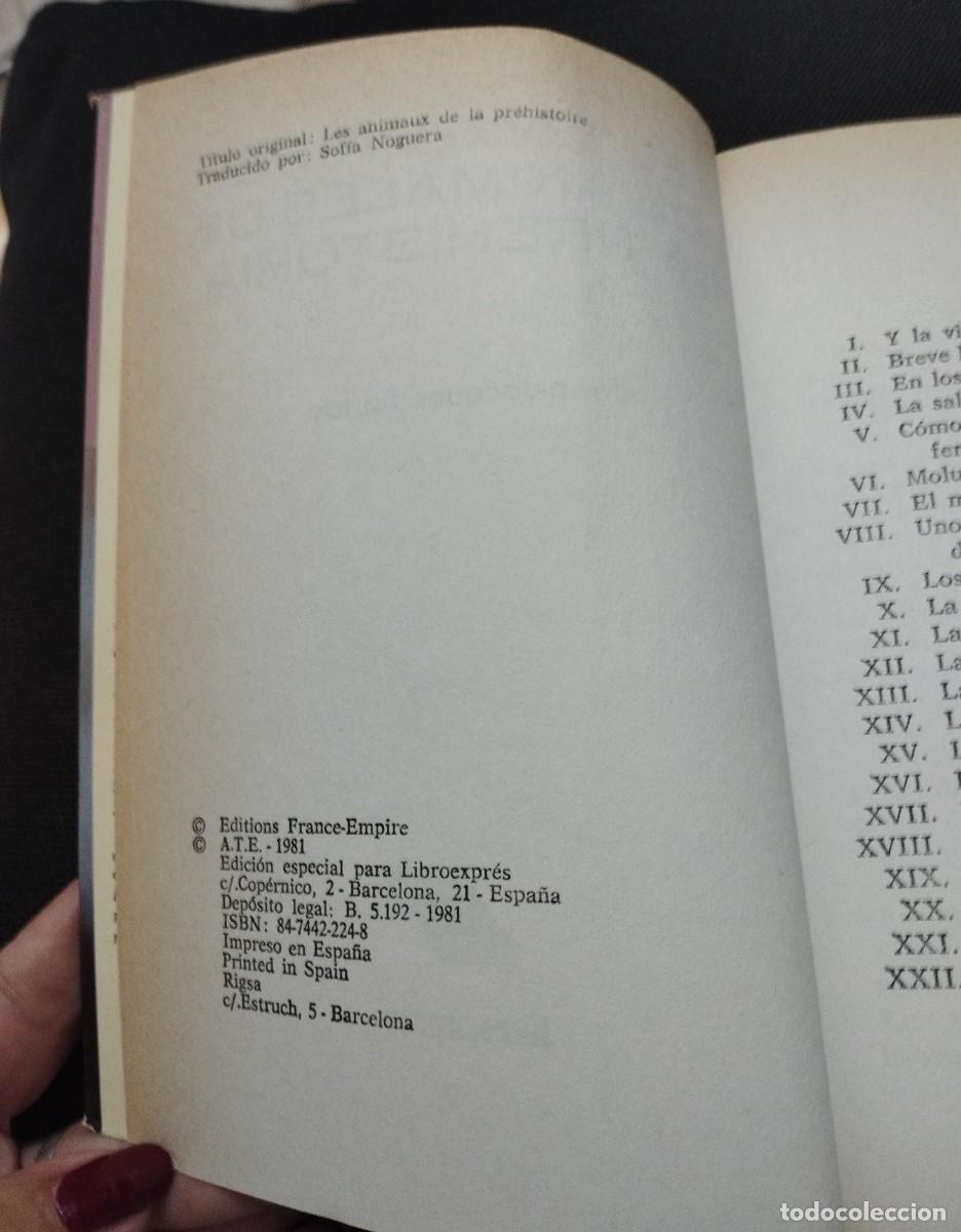 Libros de segunda mano: Libro el enigma de los animales de la Prehistoria - Foto 3