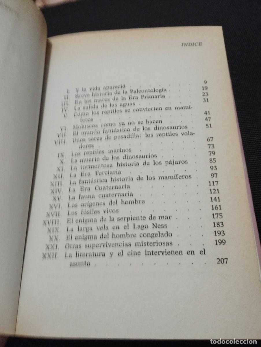 Libros de segunda mano: Libro el enigma de los animales de la Prehistoria - Foto 4