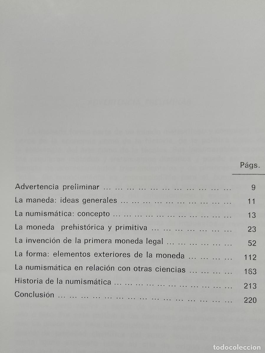Libros de segunda mano: Antonio Beltr&aacute;n Mart&iacute;nez: La moneda. Una introducci&oacute;n al estudio de la numism&aacute;tica - Foto 3