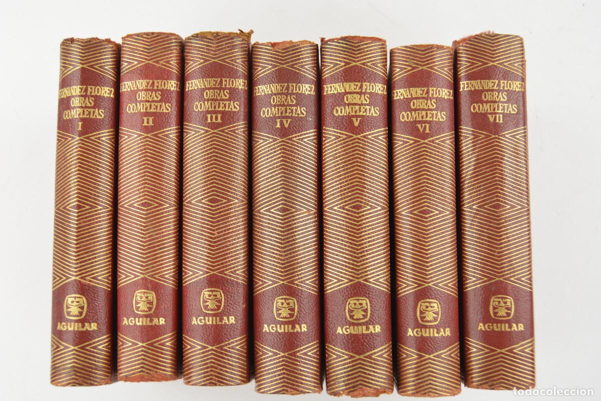 Libros de segunda mano: FERN&Aacute;NDEZ FLOREZ, OBRAS COMPLETAS, 7VOL. AGUILAR. - Foto 2
