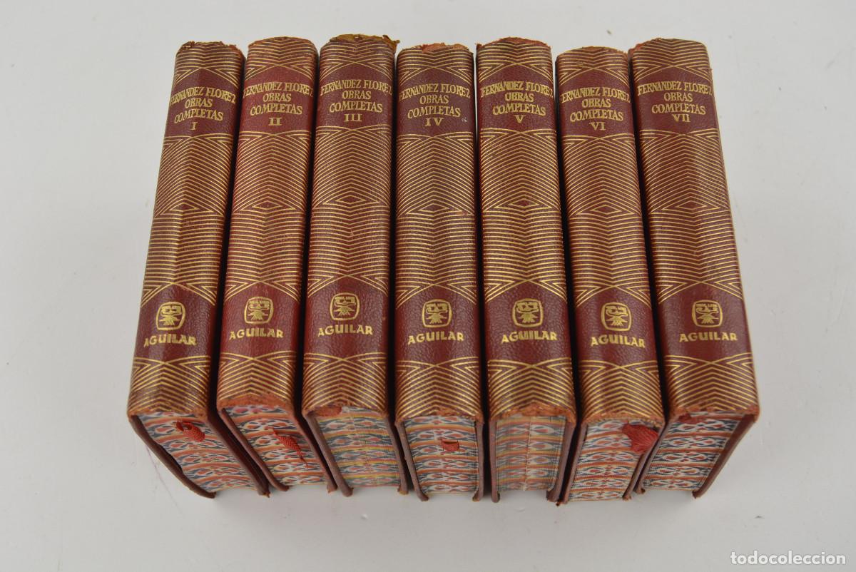 Libros de segunda mano: FERN&Aacute;NDEZ FLOREZ, OBRAS COMPLETAS, 7VOL. AGUILAR. - Foto 1
