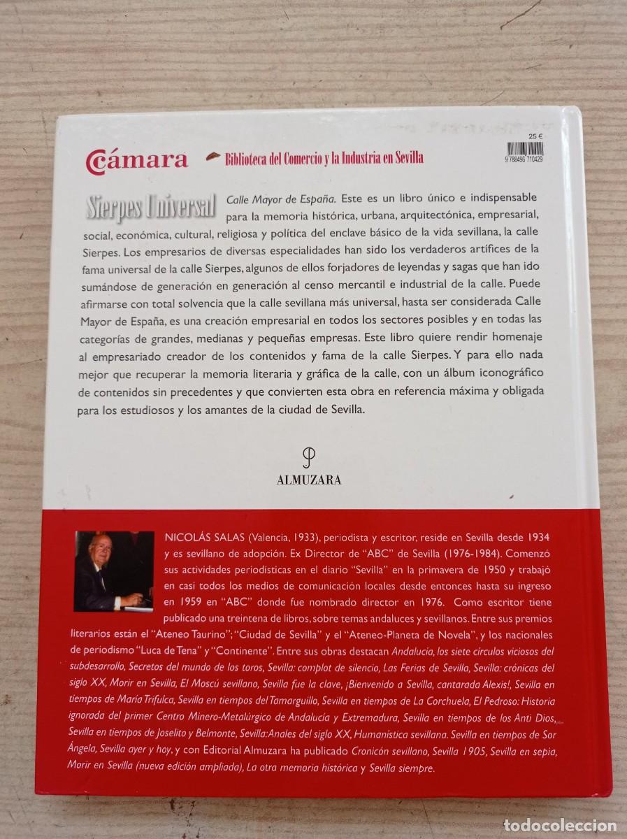 Libros de segunda mano: Sierpes Universal - Nicolas Salas - 2007 - Editorial Almuzara - Foto 6