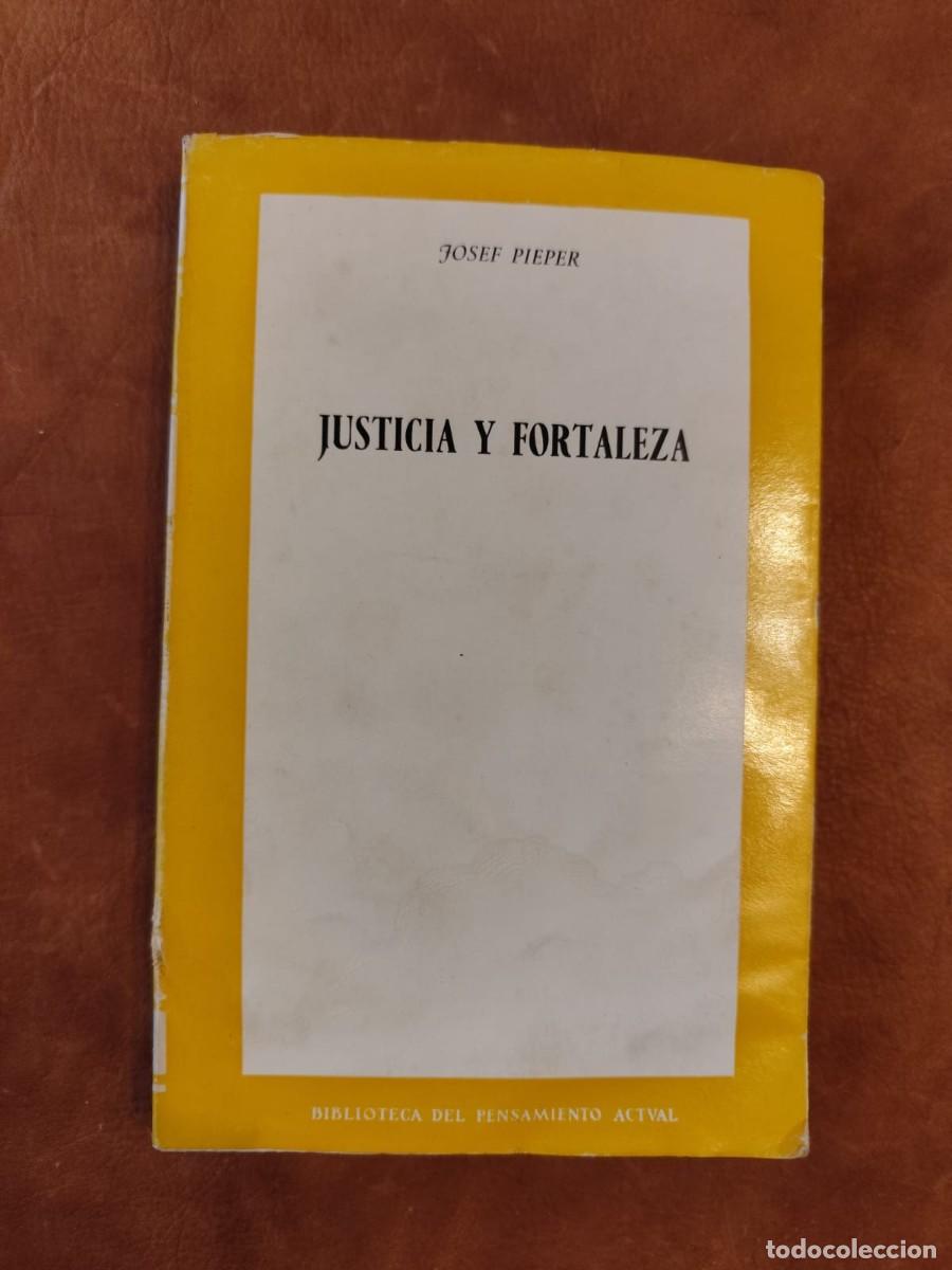 Libros de segunda mano: Josef Pieper. JUSTICIA Y FORTALEZA. - Foto 1
