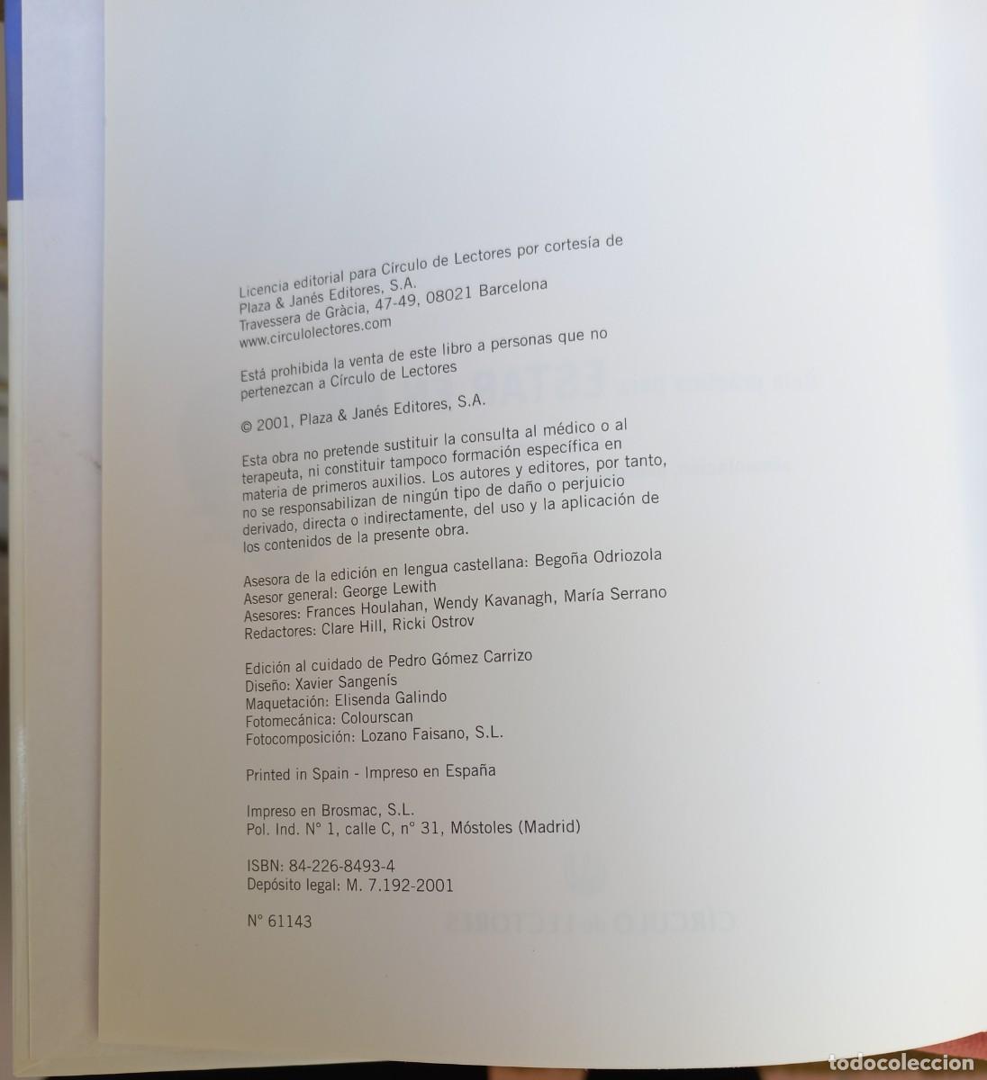 Libros de segunda mano: Gu&iacute;a pr&aacute;ctica para estar en forma - Ed. C&iacute;rculo de Lectores - Madrid, 2001 - Foto 3