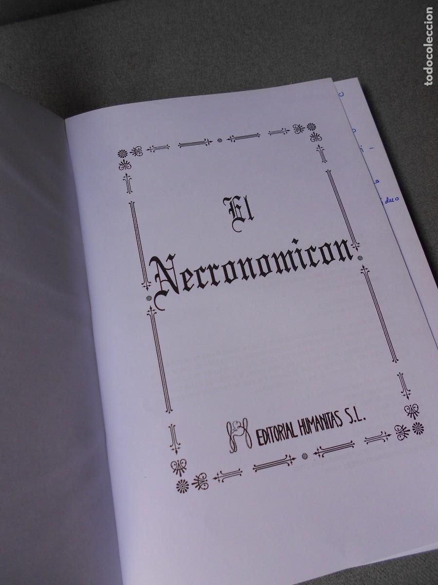 Libros de segunda mano: EL NECRONOMICON. CONJUROS, ENCANTAMIENTOS - Foto 2