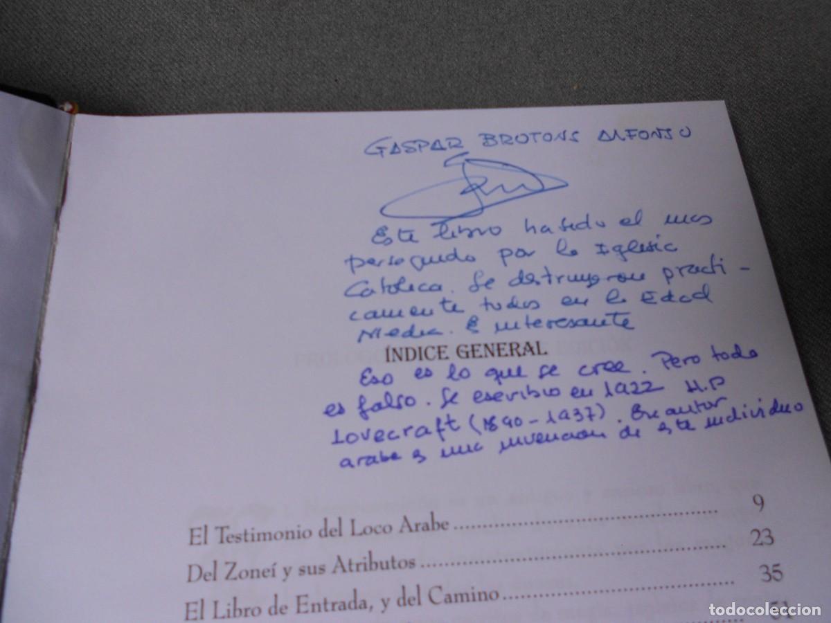 Libros de segunda mano: EL NECRONOMICON. CONJUROS, ENCANTAMIENTOS - Foto 3