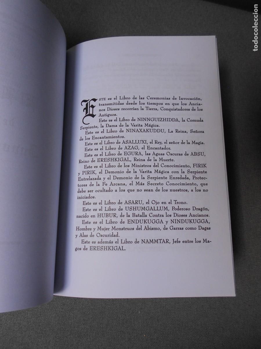 Libros de segunda mano: EL NECRONOMICON. CONJUROS, ENCANTAMIENTOS - Foto 5